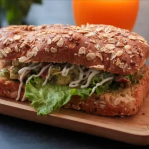 Multi Grain Veggie Sub Sandwich