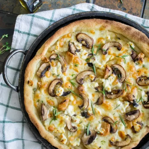 Mushroom Pizza